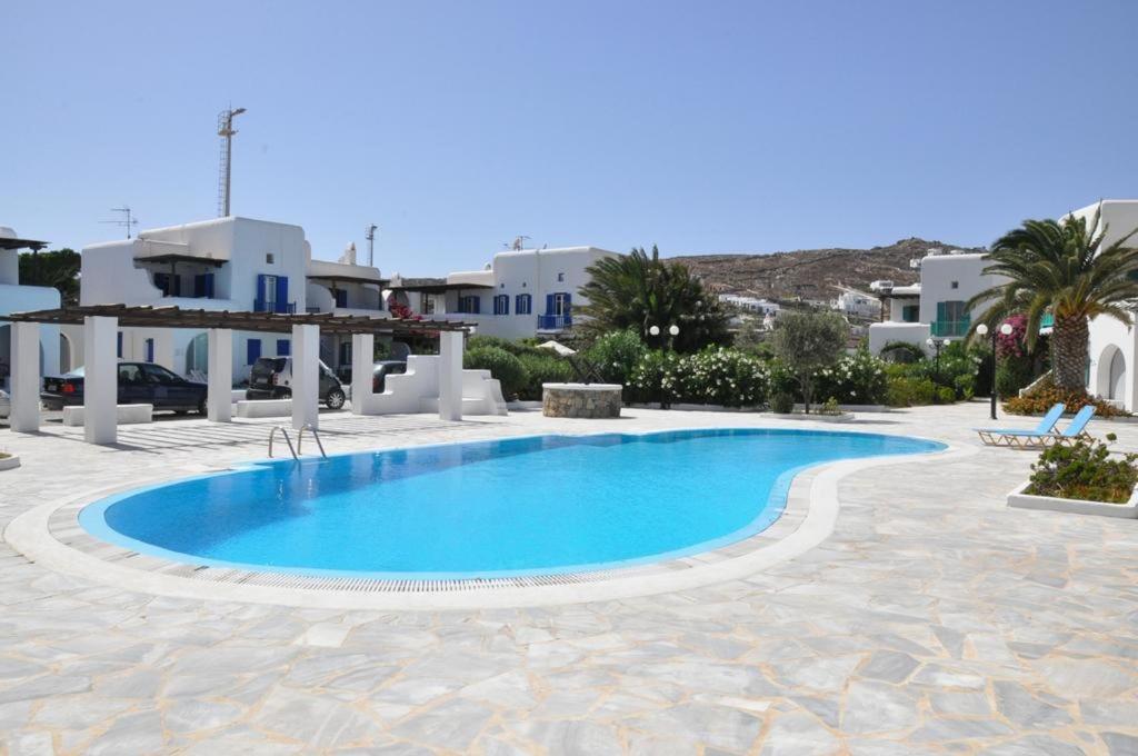 Ornos Mykonos 2 Bedroom House With Swimming Pool Kültér fotó